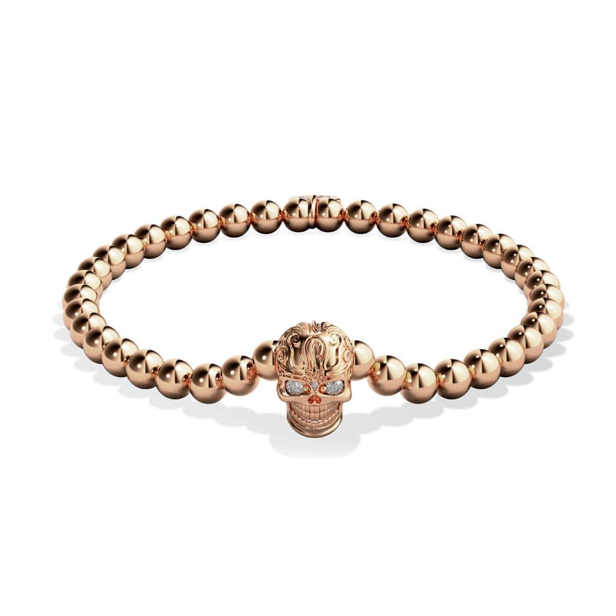 Calavera | 18 Karat Roségold | Kristallschädel